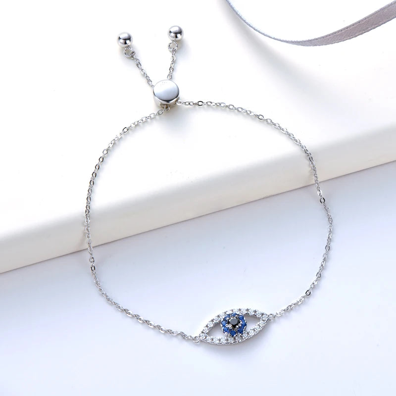 Luxury Moissanite Bracelet for Women Original 100% 925 Sterling Silver Women's Hand Certified Evil Eye Bracelets