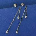 0.3 CT Round Moissanite Drop.webp
